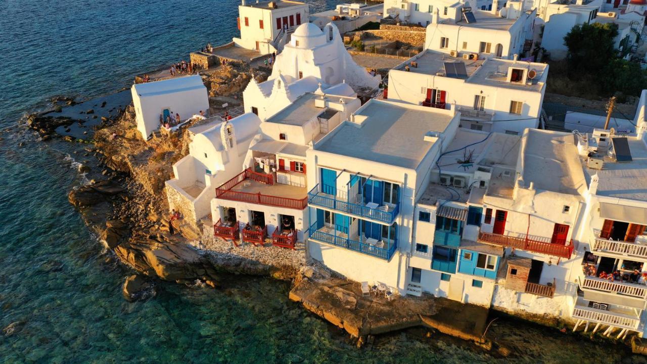 Mykonos Town Bluetopia Suites מראה חיצוני תמונה