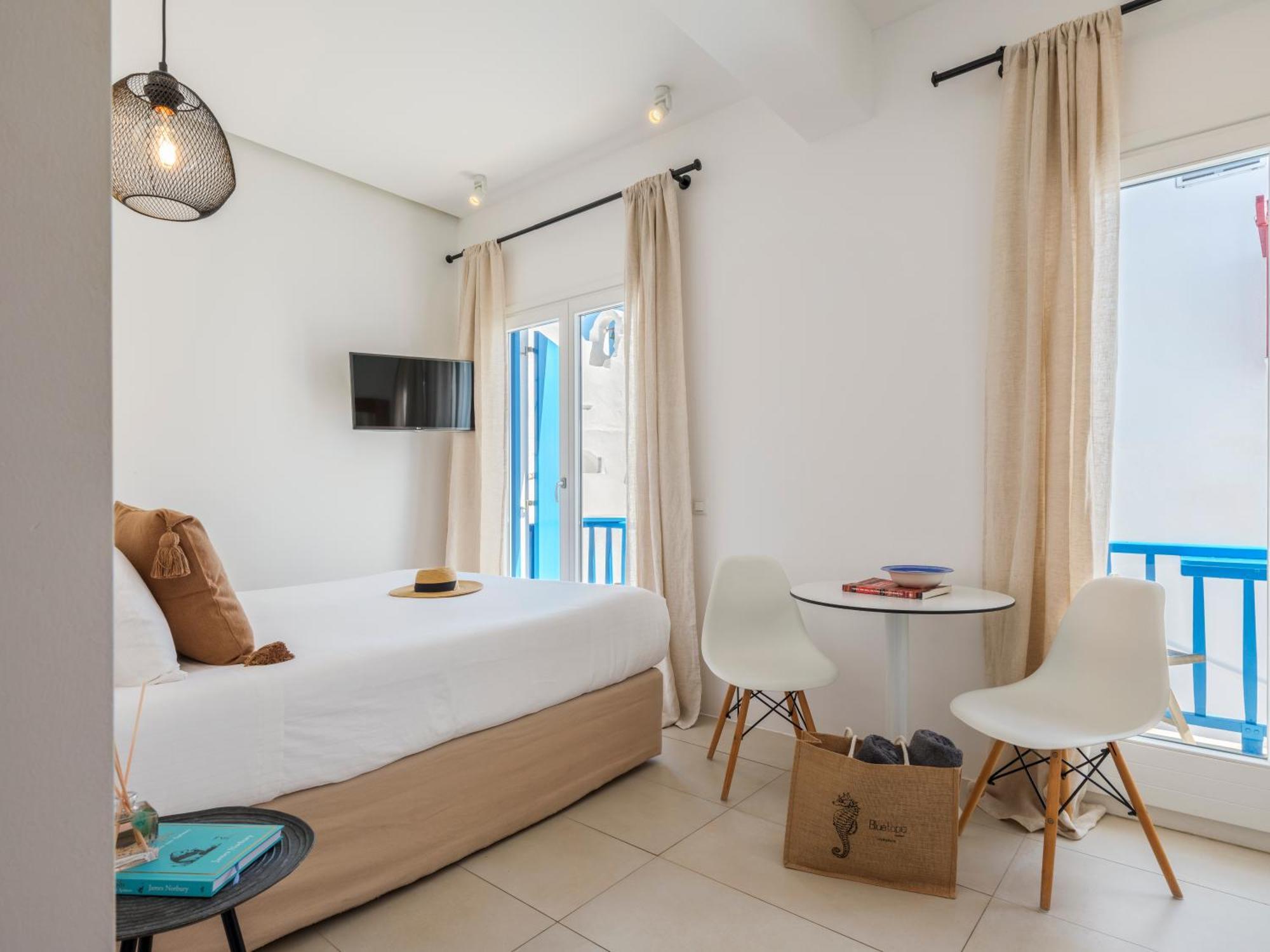 Mykonos Town Bluetopia Suites מראה חיצוני תמונה
