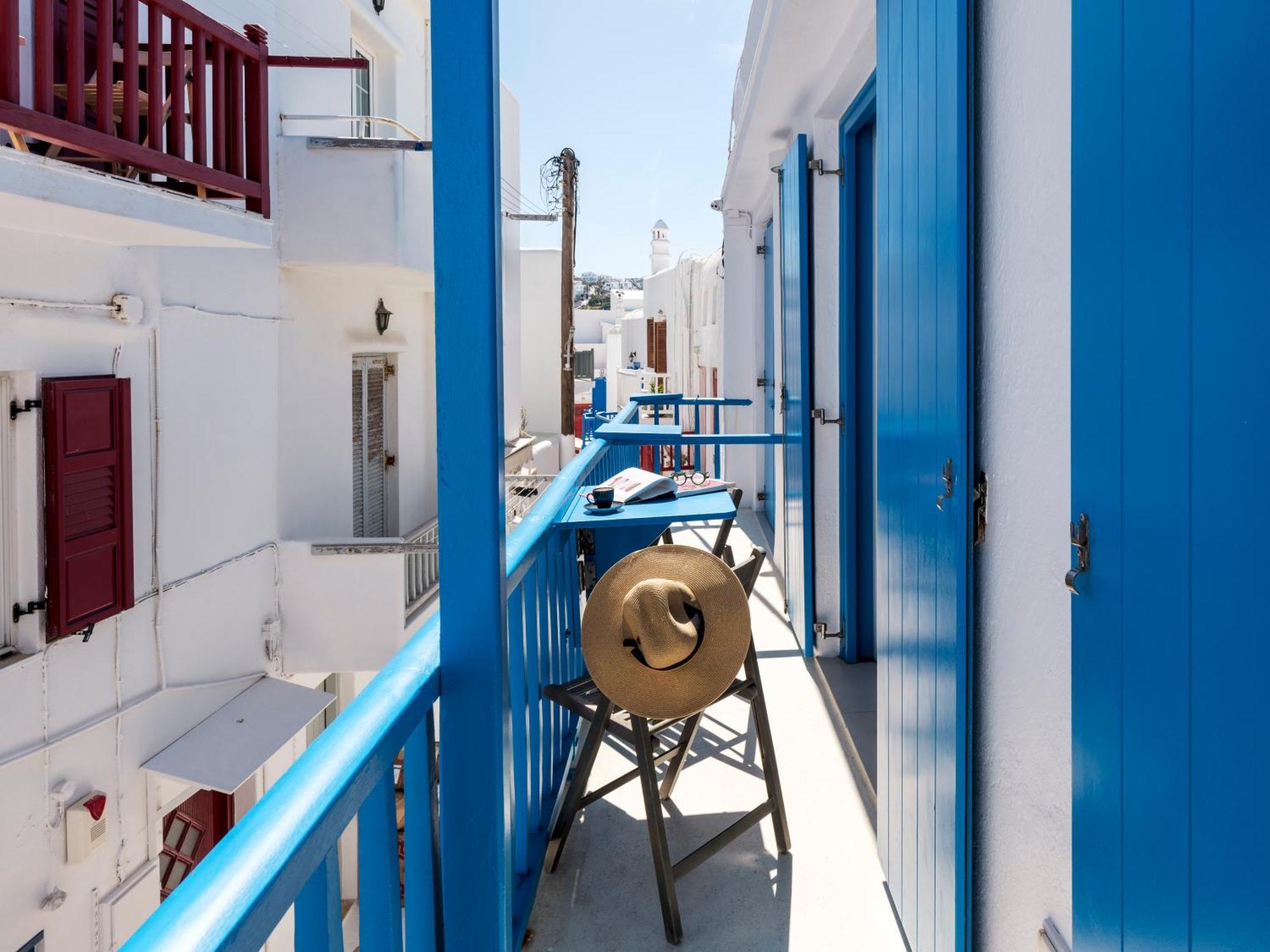 Mykonos Town Bluetopia Suites מראה חיצוני תמונה