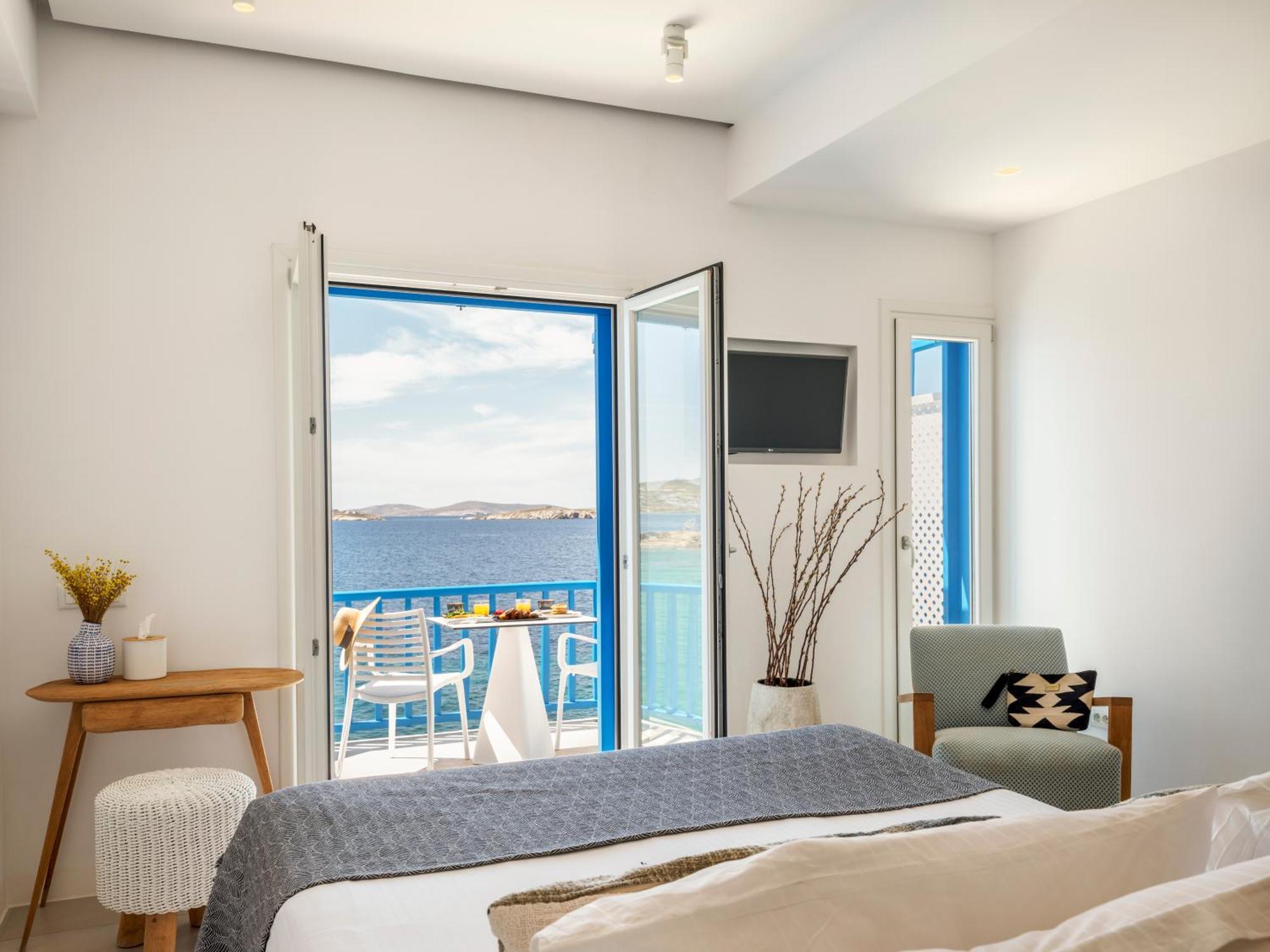 Mykonos Town Bluetopia Suites מראה חיצוני תמונה