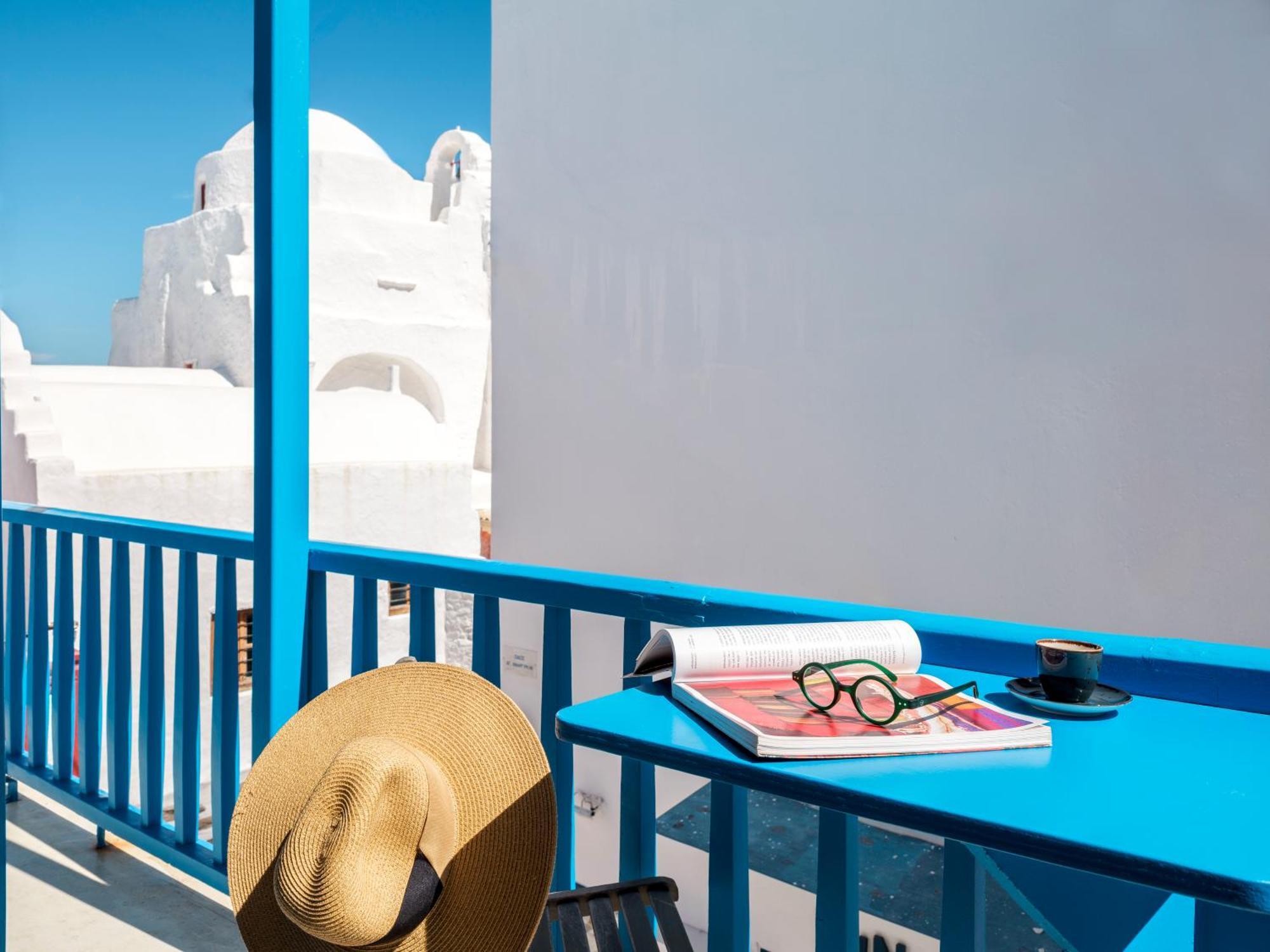 Mykonos Town Bluetopia Suites מראה חיצוני תמונה