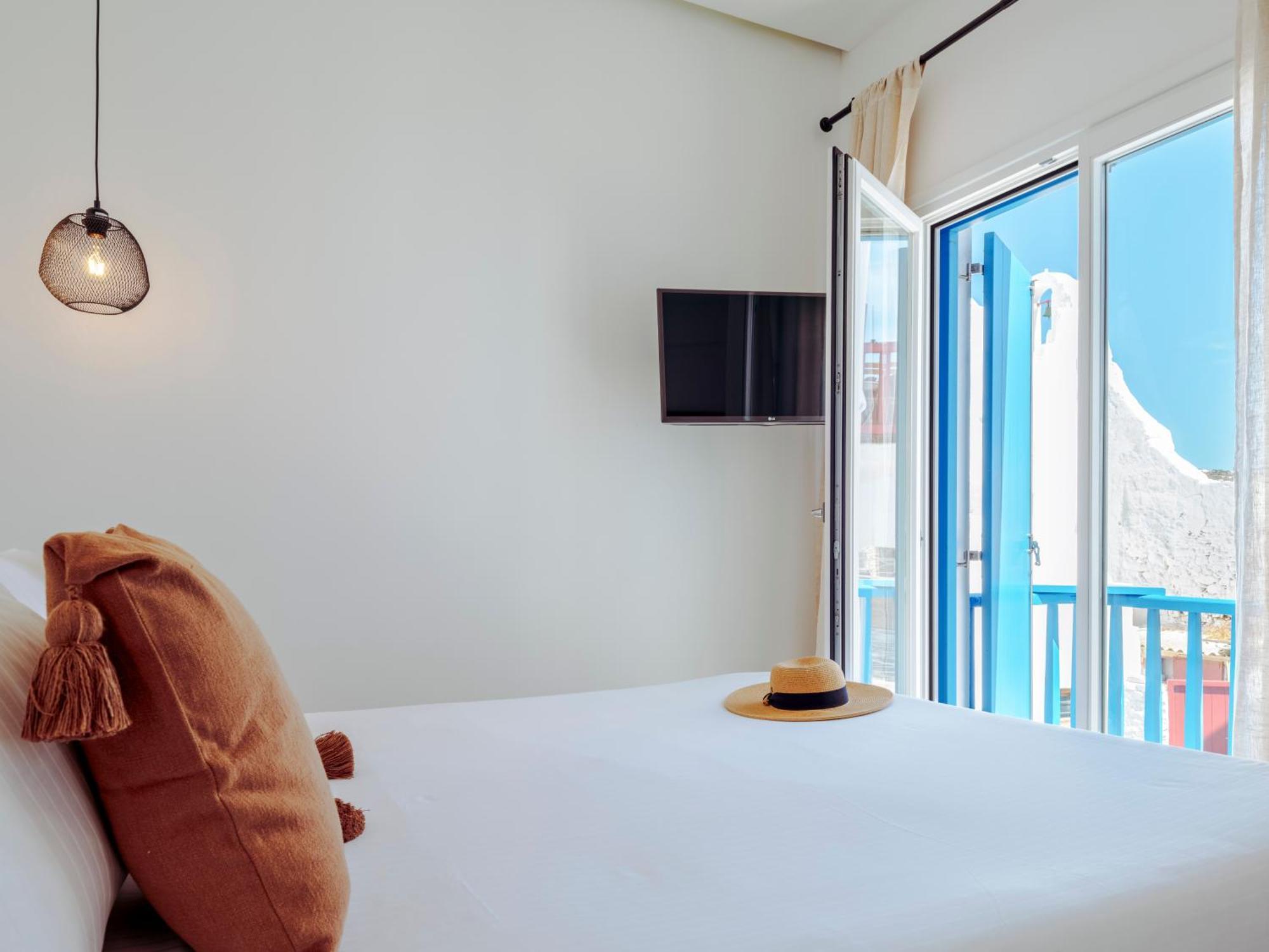 Mykonos Town Bluetopia Suites מראה חיצוני תמונה